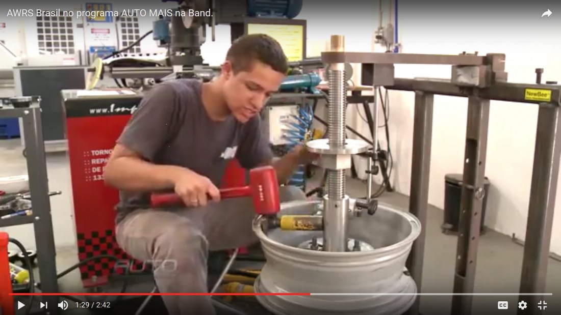 Learn more about NewArc Wheel Straightening Technology - Brazil